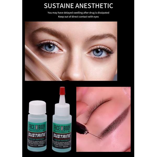 Body Tattoo Art Numbing Gel Fast-Acting and Long-Lasting Pain Relief for Microblading