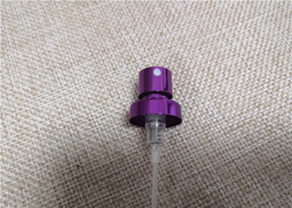 Purple Color PP Perfume Pump Sprayer Aluminium Material Eco Friendly