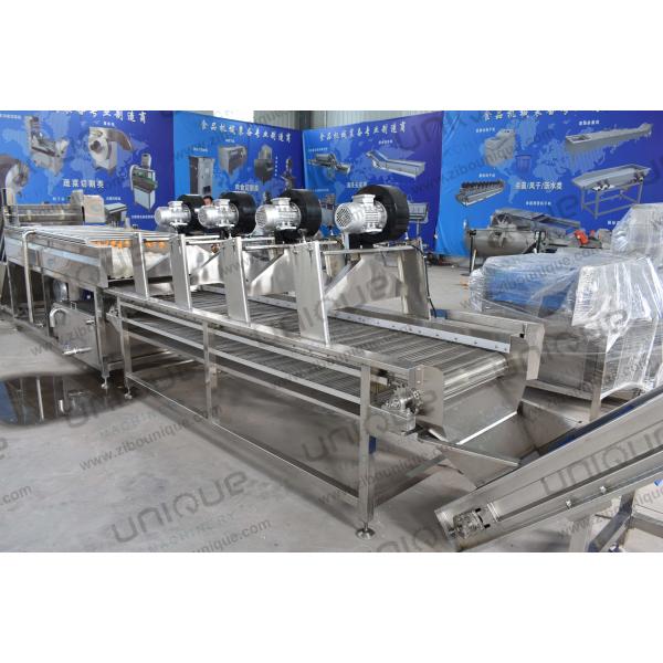 Hot Air Roller Belt Mesh Conveyor High Pressure Fans Air Dryer for Fruit and Vegetable