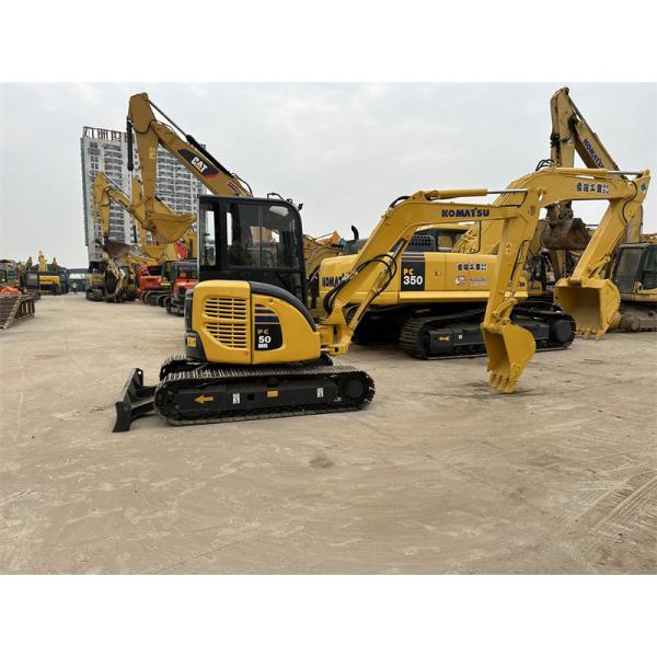 Utilisé Komatsu PC50MR-2 Mini Excavateur 5 Tonnes Utilisé Japon Excavateur Komatsu PC50