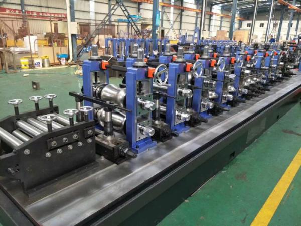 25mm Diameter High Frequency Welded Tube Mill Line For Low Carbon Steel