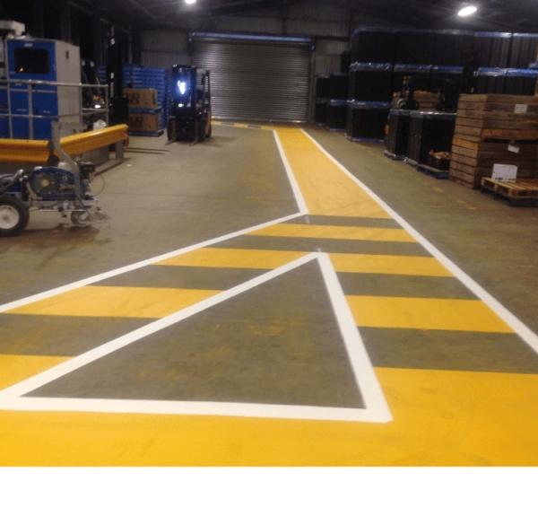 Thermoplastic Paint for Road Marking with Bright and Reflective Coating