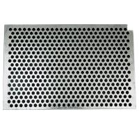 Stainless Steel Round Hole Perforated Metal Mesh Customized