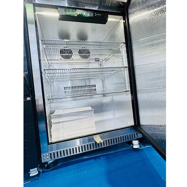 900L 100Cans Full Glass Door Beverage Refrigerator Outdoor Fridge