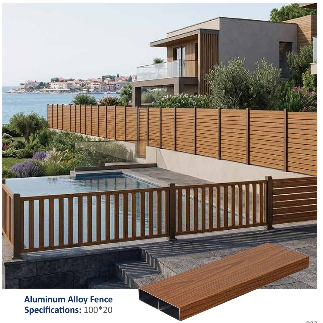Modular Aluminum Alloy Fence High Strength Weather Resistant