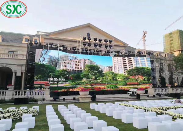 Rental P6 SMD Fixed RGB LED Display Advertising Screen Waterproof HD Working Voltage DC5V