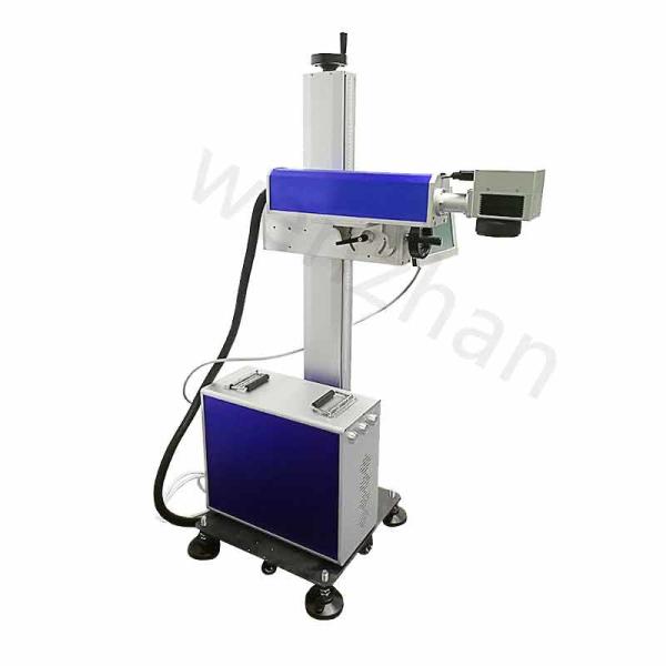 Летающая лазерная маркировочная машина WZ-103F для ремесла подарки одежда обувь сумки и промышленность IC