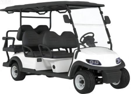 4 Seats Electric 48V Lithium Battery Golf Cart With Grass-friendly Tires Optimally Suited For Golf Course Use