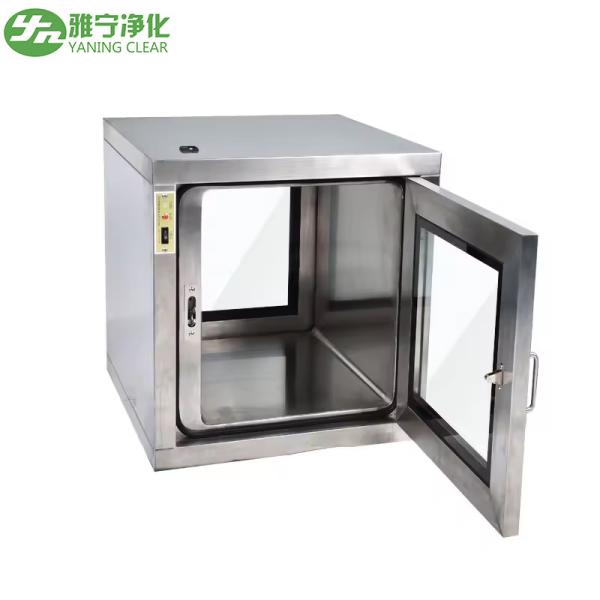 Customize Cleanroom Pass Box 304 Stainless Steel Huge Pass Ark For Food Industry