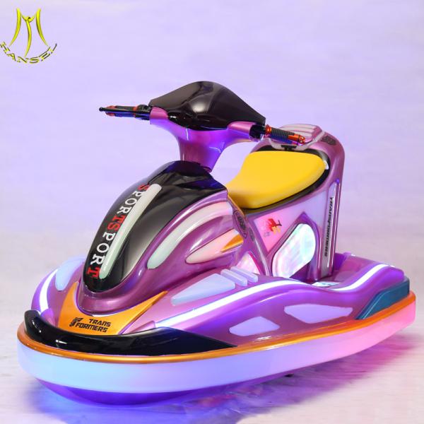 Hansel Factory battery powered motorcycle kids electric motor boat rides toy amusement park ride for sale