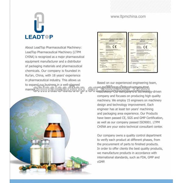 Завалка трубки LTRG-60A полностью автоматическая и герметизируя машина