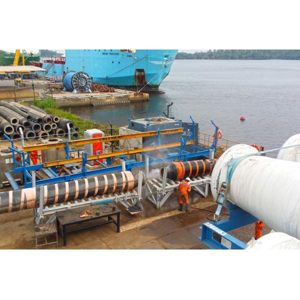 Flexible Marine Floating Hose Manufacturers Flange Nipple Dredge Sand Mud Oil Discharge