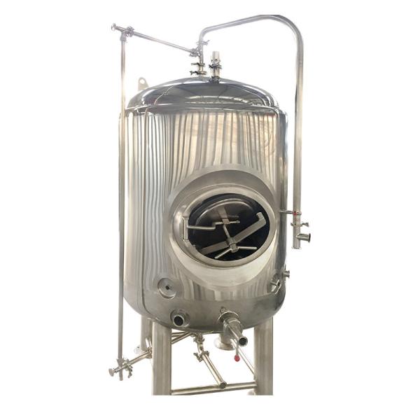 Fabricateion SS304 Bright Beer Tank 50BBL Mirror Polished Interior Shell ISO / CE