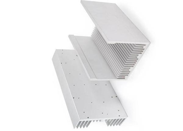 High Strength T5 Aluminum Extruded Profile CNC Machining Aluminum Extrusions Customised