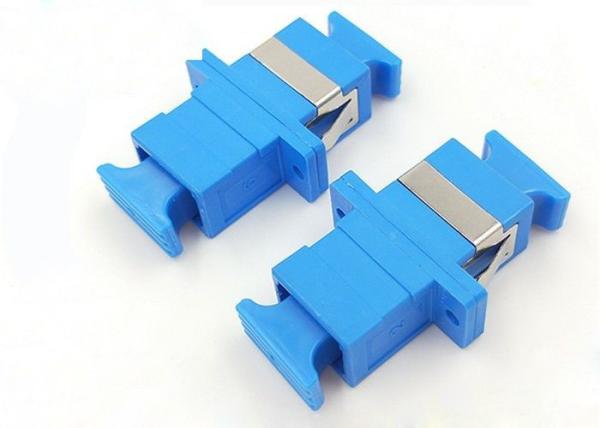 Factory Supply Simplex SC UPC Single Mode Fiber Optic Adapter panel to swith ethernet