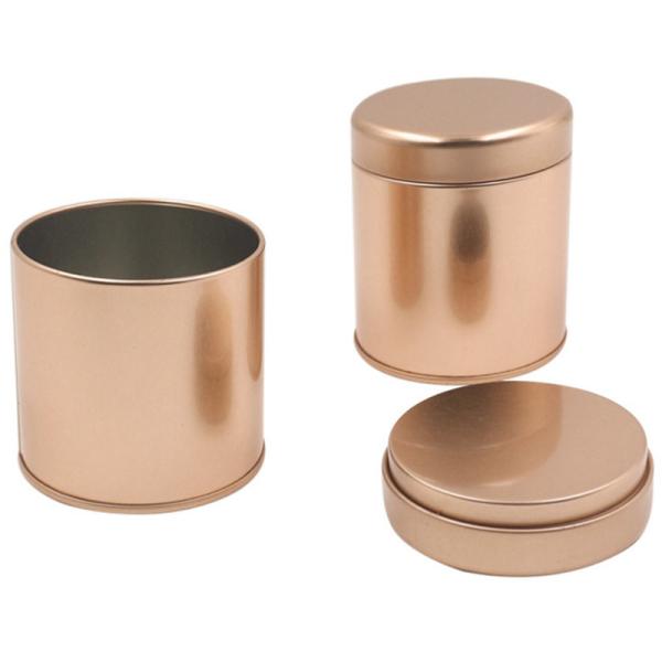 Коробка утюга круглых жестяных коробок чая пустая для упаковки еды