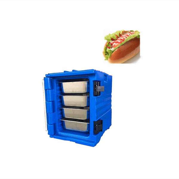 Hot Food Pan Carrier Transport Box Insulated Food Delivery Box Customized Color Plastic