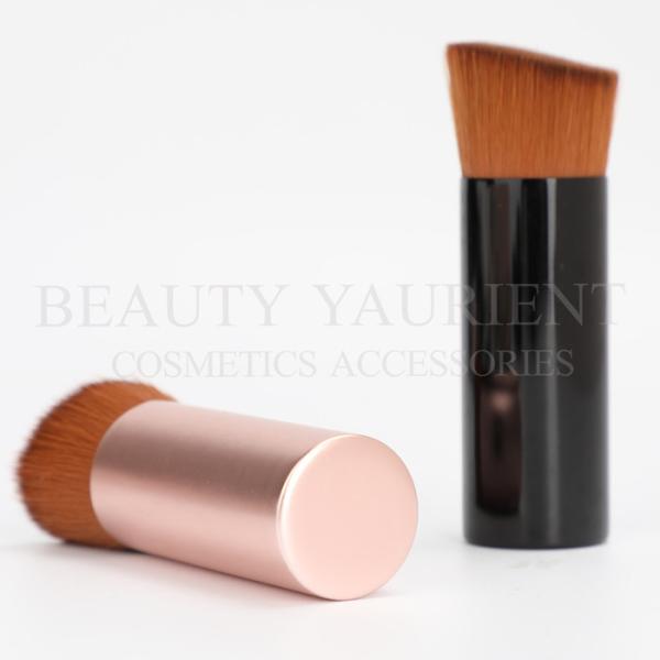 Aluminum Base Flat Angled Foundation Brush Foundation Buffing Brush 6.8cm