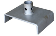 Adjustable Galvanized Steel U Head Plate Scaffold Pole Base Plate
