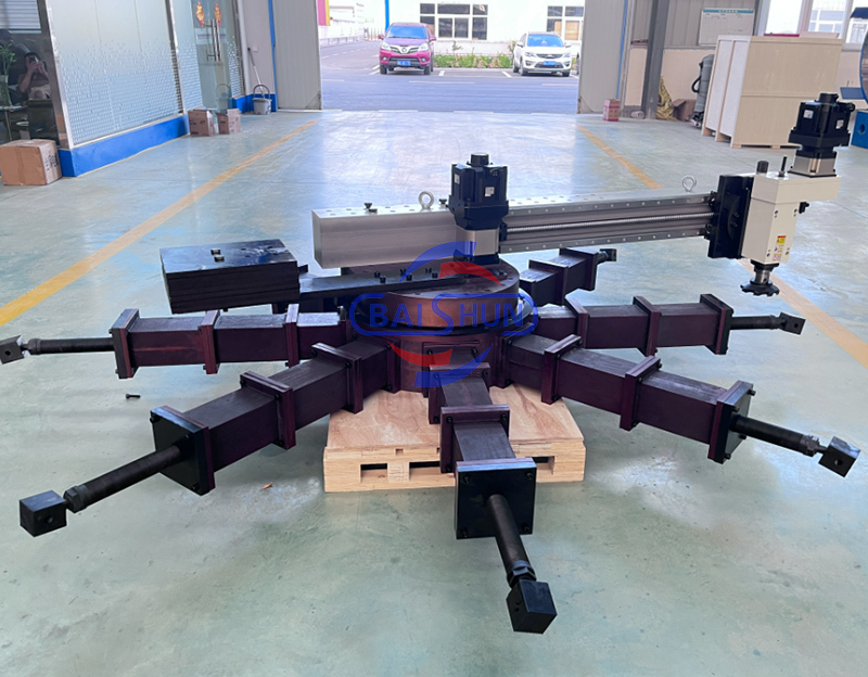 Modular On-Site Flange Lathe Quick Setup ID/OD Clamping Portable Machine