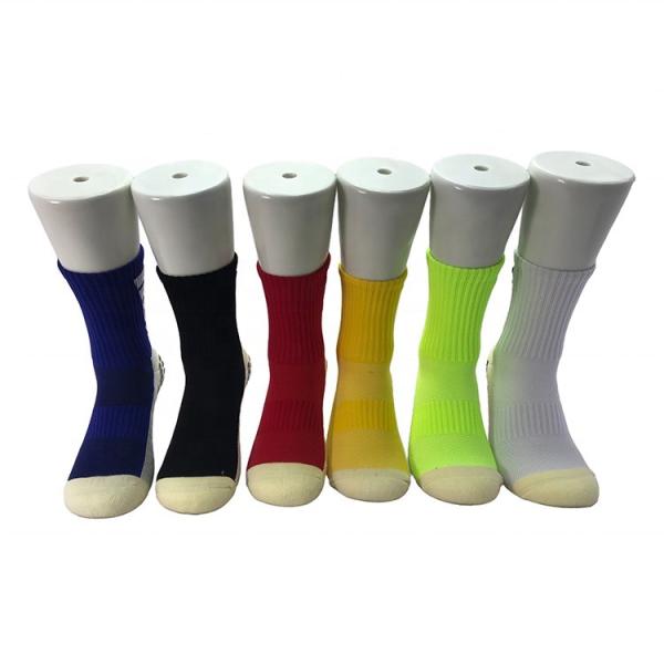 Thick Cushioned Anti Slip Men's Soccer Football Grip Socks  Winter LZ-21-antilsip 01