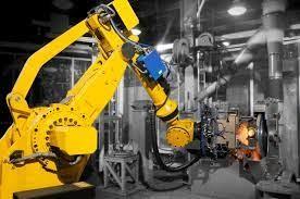 6 eixo 700 kg FANUC M-900iB/700 braço robótico com soldadora AOTAI e arma BINZEL MAG