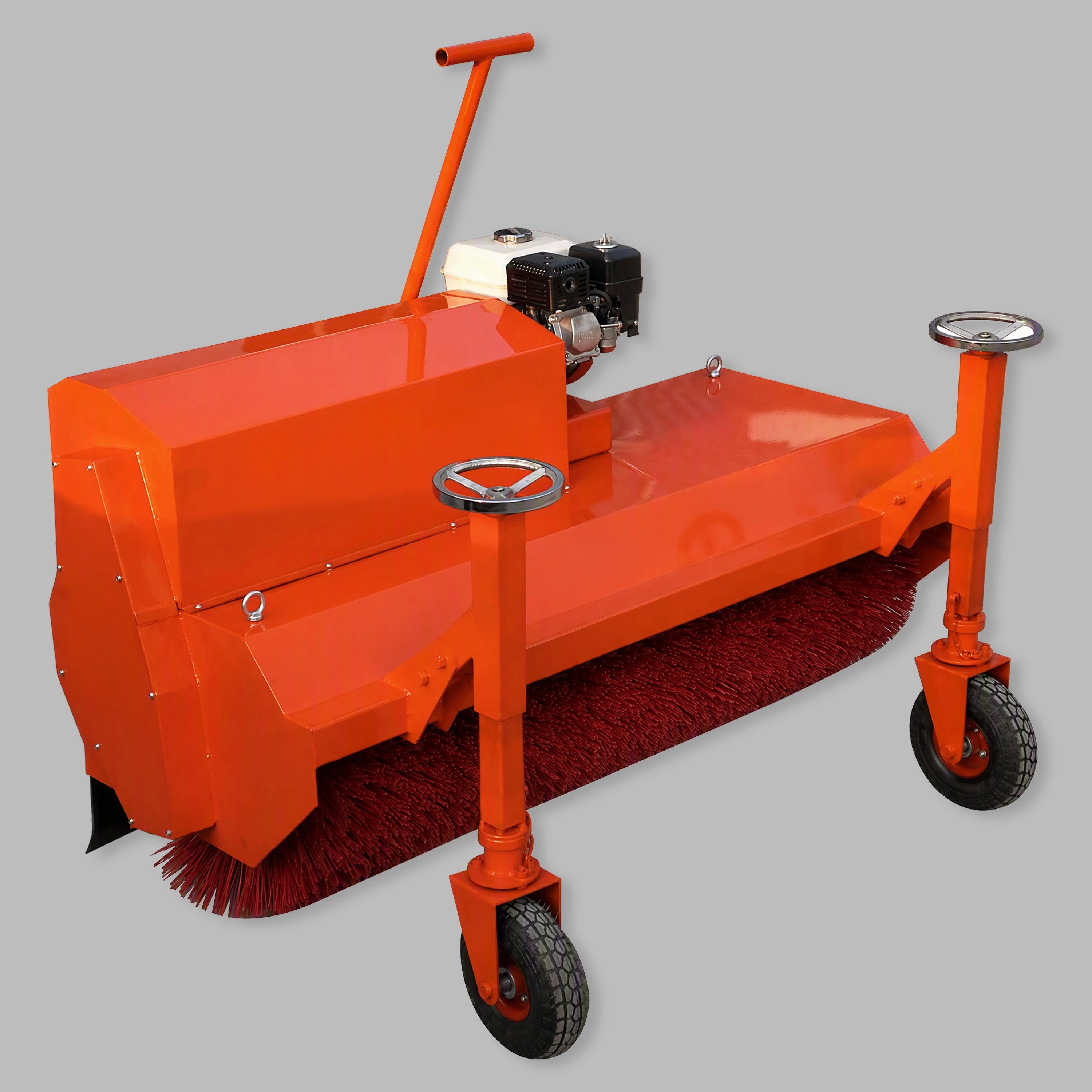 Artificial Turf Grooming Brush Machine 450m²/h | 1.5m Honda Sweeper