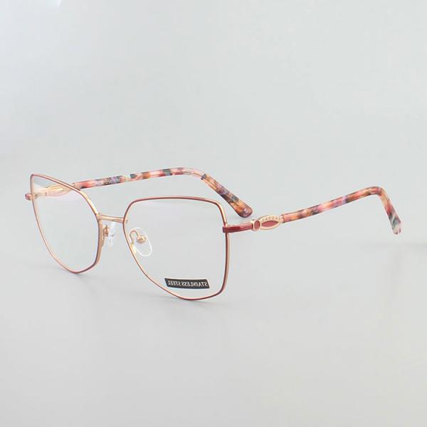 Blue Light Stainless Steel Reading Glasses for Women