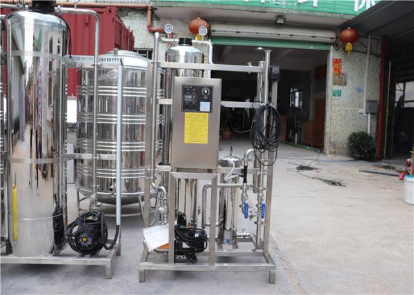1500 LPH RO Water Treatment Plant For Purified Water Dialysis