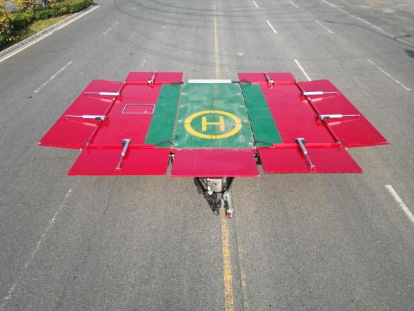 Drone Transporter Mobile Drone Take Off And Landing Platform