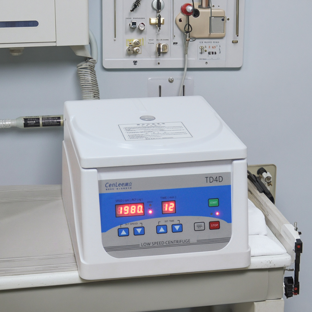 TD4D Medical Centrifuge Machine 4000 RPM - for Blood/Urine/DNA Testing, Hospital ,Research Lab Equipment,r Serum, Plasma, Urine