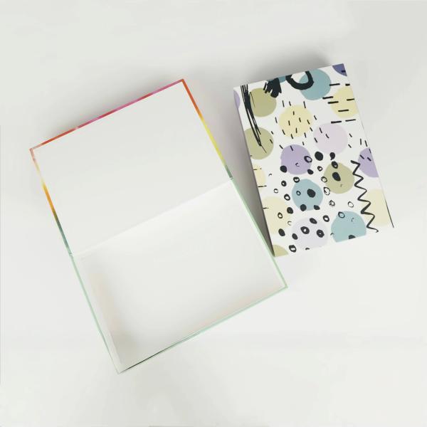 Caja de papel de almacenamiento de ropa reciclable y personalizada para impresión de colores Envases de regalos