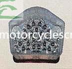 Kawasaki Z800 Z250 Motorcycle  Parts Color LED Tail Lamp Red ABS PVC Parking Lights