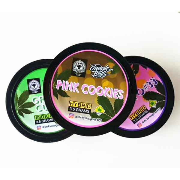 Серебр 65mm 3.5G полет олово конопли доказательства ребенка CBD