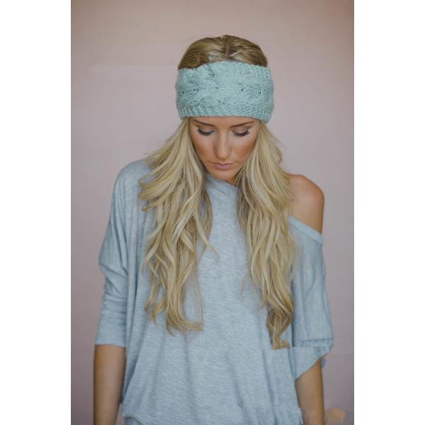 Women's Girl's Crochet Headband Knit hairband Flower Winter Ear Warmer Headwrap