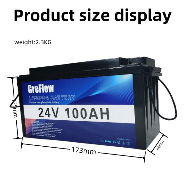 ПРИЛОЖЕНИЕ Bluetooth 24 фосфорнокислого железа лития батареи вольта цикла морских глубоких