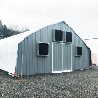 Cuadro de acero galvanizado invernadero de hierbas de calefacción longitud 120 pies 131 pies 144 pies