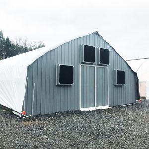 Оцинкованная стальная рама черная трава теплица длина 120 футов 131 футов 144 футов