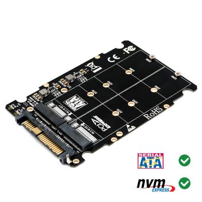 M.2 SSD To U.2 PCI E Adapter M.2 NVMe SATA Bus U.2 SFF-8639