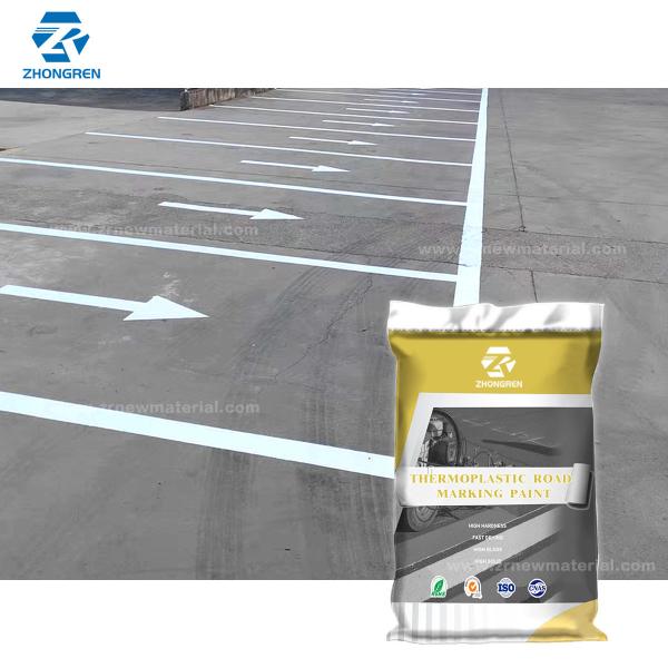 Pintura de marcado de carretera profesional resistente al desvanecimiento con un valor de blanqueza superior a 80