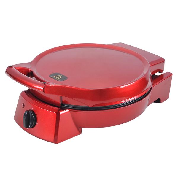 1400W Electric Pizza Maker with Non-Stick Aluminum Plate