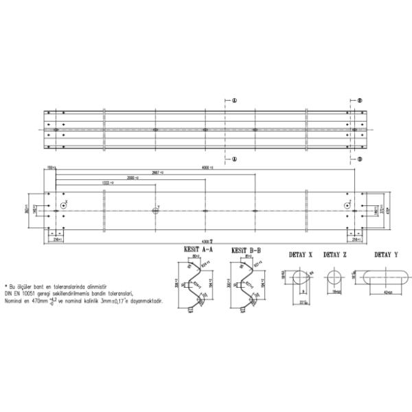 Rolo do trilho de protetor de 2 ondas que forma a máquina caixa de engrenagens 37KW + 11KW Decoiler hidráulico