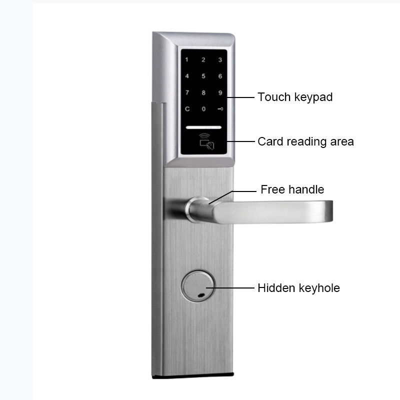 SUS304 электронный Keyless пароль DC6V замков 350×78mm умный
