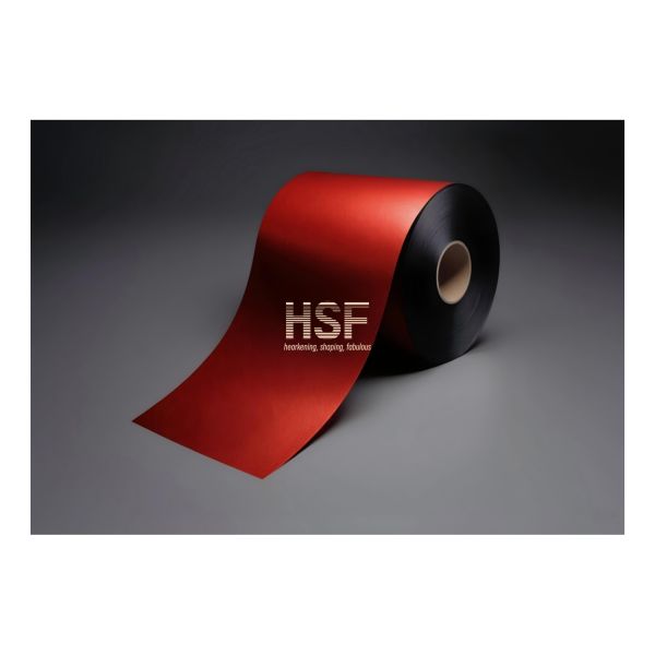 60μm Red-Black Dual-Color Cast Polypropylene Film with 25μm Emboss Depth for High Tensile Strength and Tear Resistance