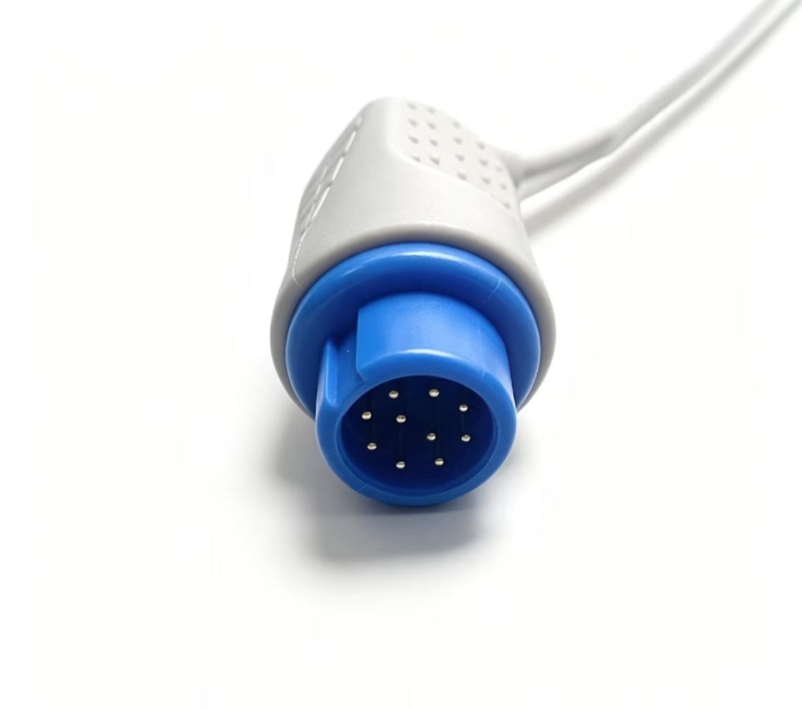 Adult Reusable SpO2 Sensor 10 Pin Finger Clip SpO2 Sensor Compatible For Biocare IM12 / IM15