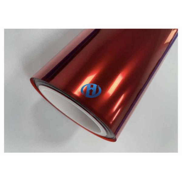 20 μm Red PET Non Silicone Release Film, used as waste discharge films in 3C industries