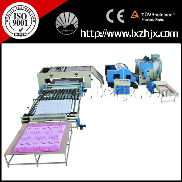 Машина машины завалки хлопка волокна PP подушки постельных принадлежностей направленная компьютером выстегивая