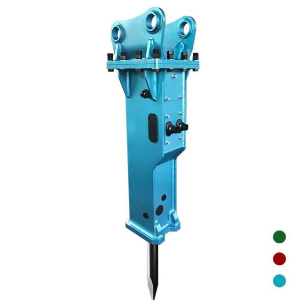 Hydraulic Road Concrete Excavator Backhoe Rock Breaker Hammer Attachment 140mm