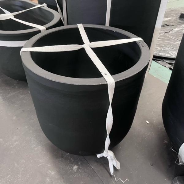 Rotary Drum Furnace SiC Graphite Crucible for Uniform Temperature Melting Process
