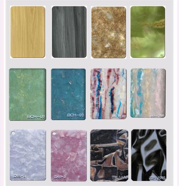 A3 Pearl Patterned Acrylic Panels 6mm Perspex Sheet Non Reflective